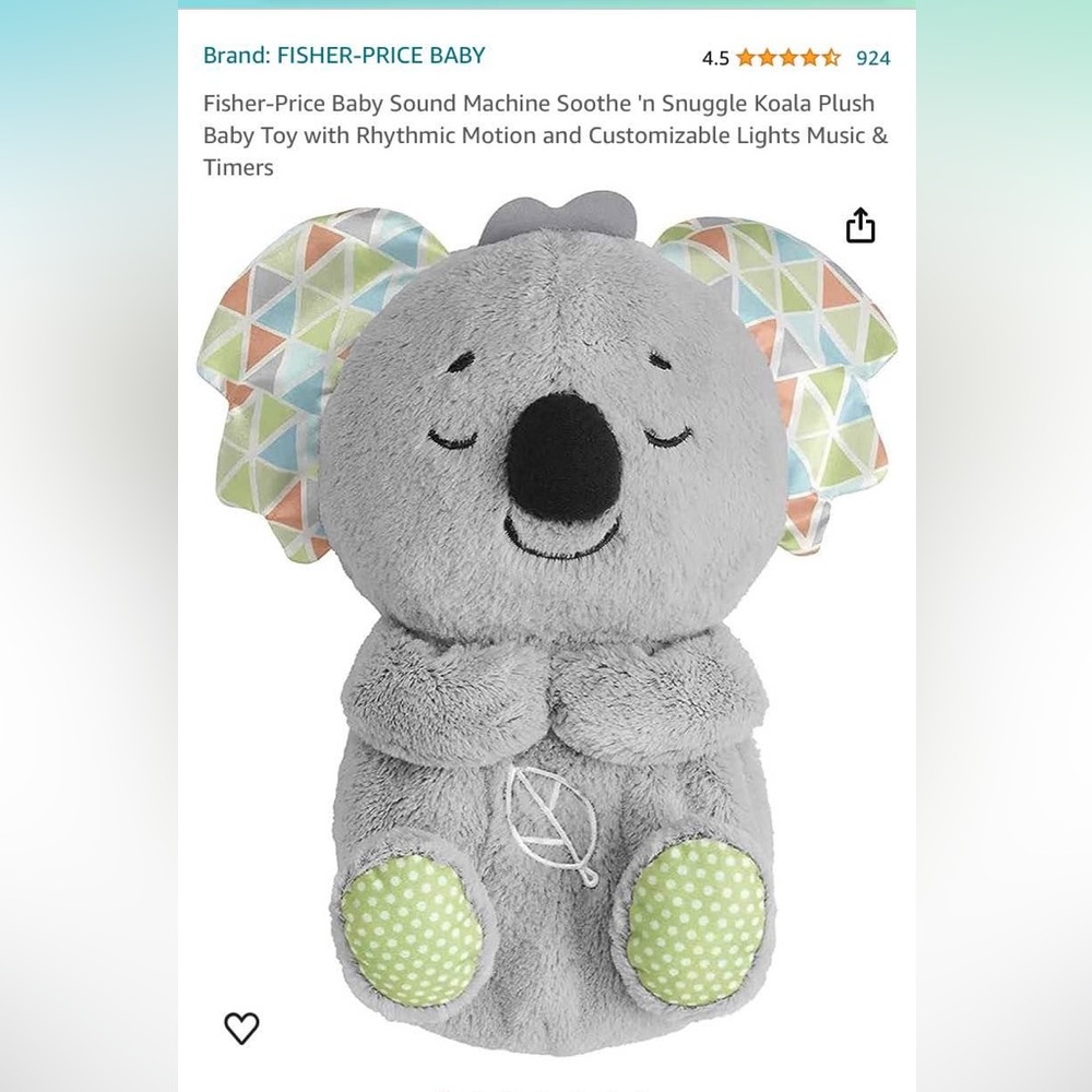 Fisher-Price Koala Baby Sound Machine